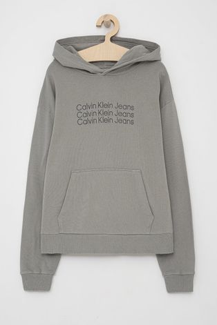 Calvin Klein Jeans Bluza bawełniana dziecięca