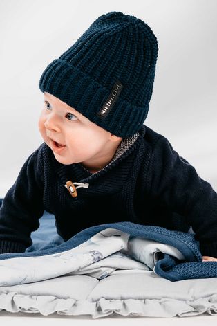 Детска шапка Jamiks в тъмносиньо