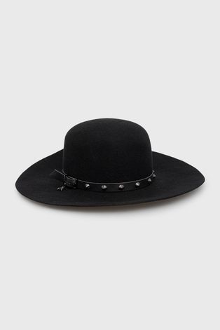 Patrizia Pepe Pălărie culoarea negru, de lână