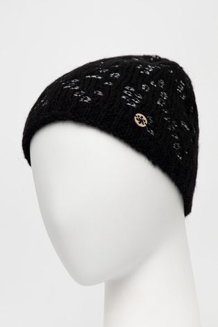 Kapa s dodatkom vune Granadilla boja: crna