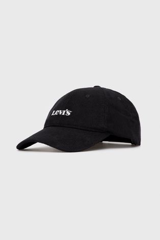 Памучна шапка Levi's