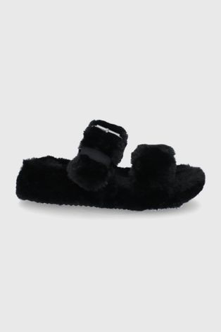 Skechers Papuci de casa culoarea negru