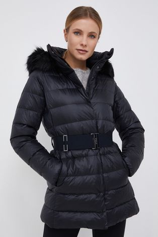 Pernata jakna Polo Ralph Lauren boja: crna