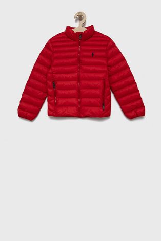 Polo Ralph Lauren Kurtka dziecięca kolor czerwony