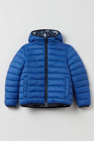 Дитяча двостороння куртка OVS колір синій
