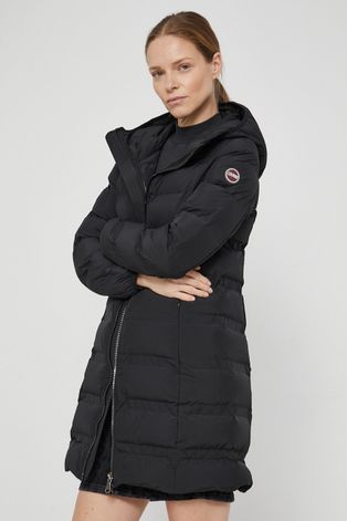 Пухова куртка Colmar жіноча колір чорний зимова