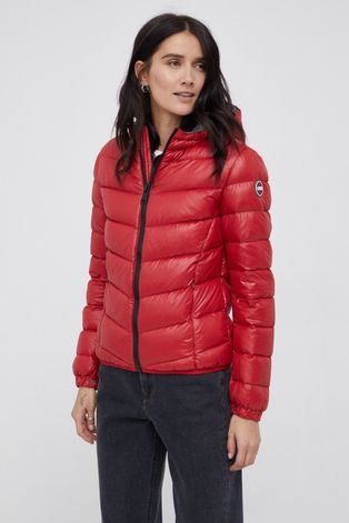 Пухова куртка Colmar жіноча колір червоний зимова