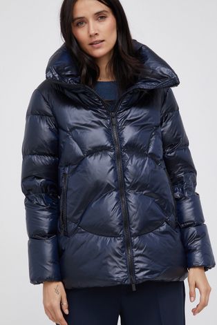 Пухова куртка Hetrego жіноча колір синій зимова