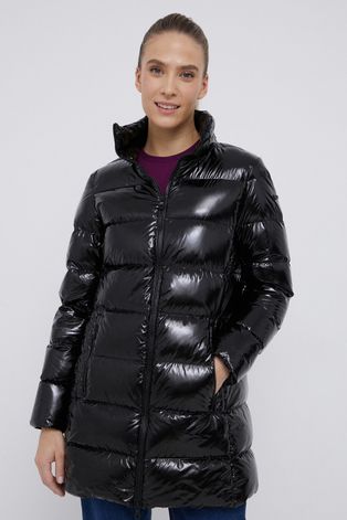 Пухено яке RefrigiWear дамско в черно със зимна изолация