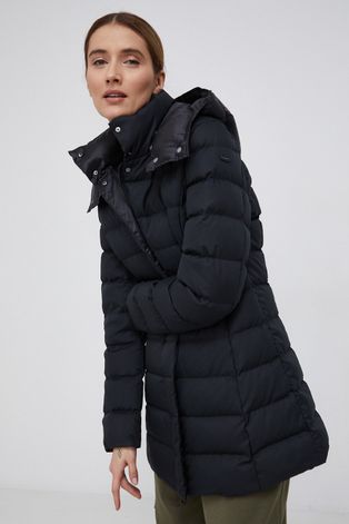 Пухено яке RefrigiWear дамско в черно със зимна изолация