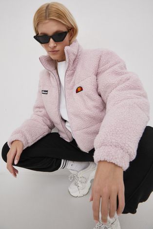 Куртка Ellesse женская цвет розовый зимняя