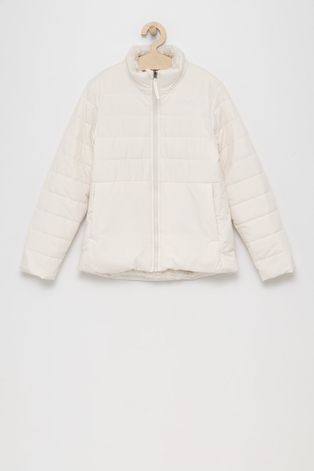 Дитяча двостороння куртка The North Face колір білий