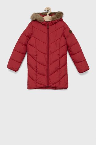Dječja jakna Roxy boja: crvena