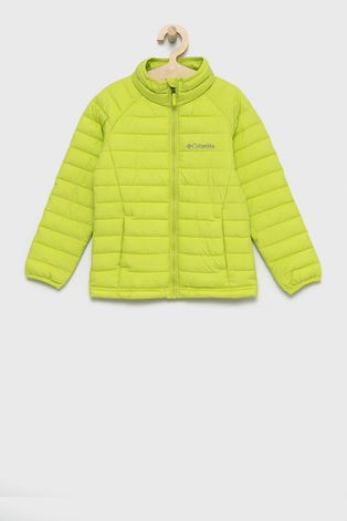 Дитяча куртка Columbia колір зелений