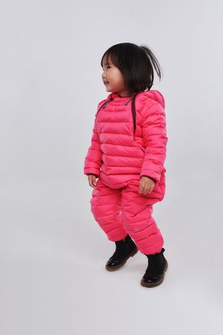 Παιδική ολόσωμη φόρμα Fluff χρώμα: ροζ