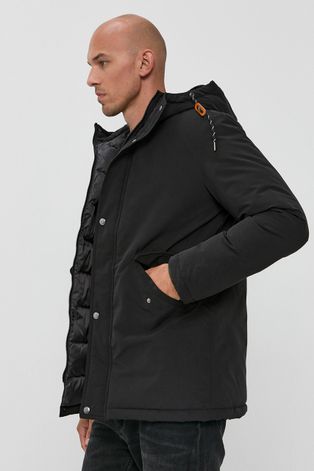 Produkt by Jack & Jones rövid kabát férfi, fekete, átmeneti