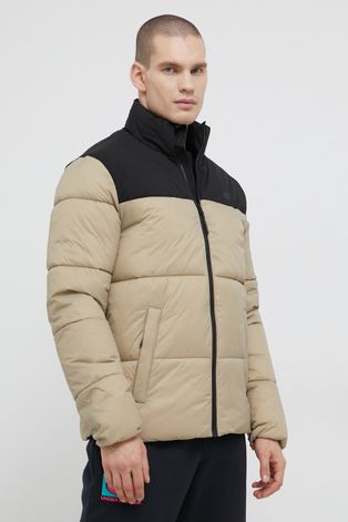 Куртка 4F чоловіча колір бежевий зимова