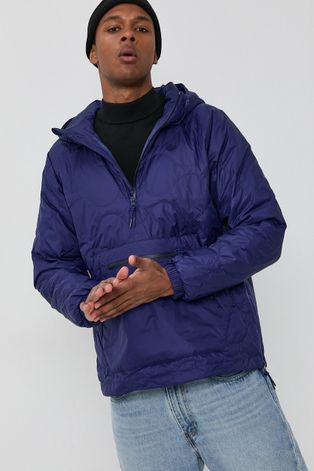 Pernata jakna adidas Originals za muškarce, boja: tamno plava