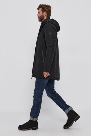 People of Shibuya rövid kabát fekete, férfi, téli