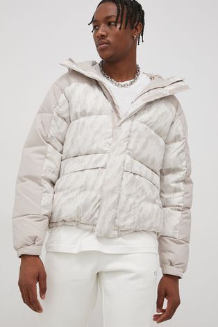Пухова куртка The North Face чоловіча колір бежевий зимова