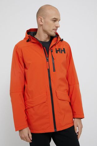 Куртка Helly Hansen чоловіча колір помаранчевий перехідна