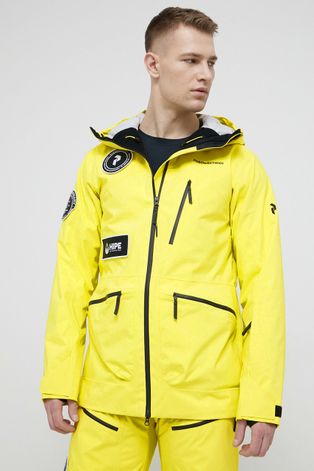 Куртка Peak Performance чоловіча колір жовтий