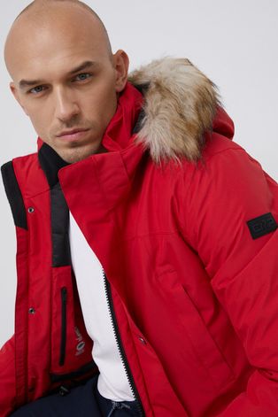 Куртка CMP мужская цвет красный зимняя