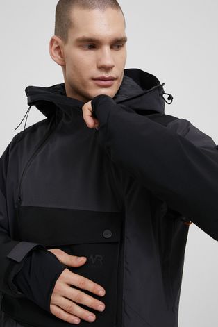Colourwear rövid kabát férfi, fekete