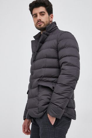 Пухено яке Woolrich мъжко в сиво със зимна изолация
