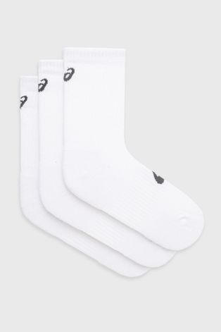 Шкарпетки Asics (3-pack) жіночі колір білий