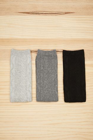 Чорапи Women'secret дамски в сиво