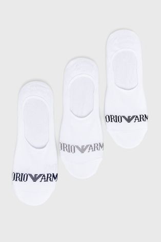 Emporio Armani Underwear Skarpetki (3-pack) męskie kolor biały