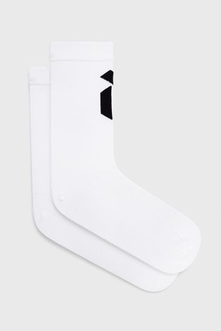 Чорапи Peak Performance мъжки в бяло