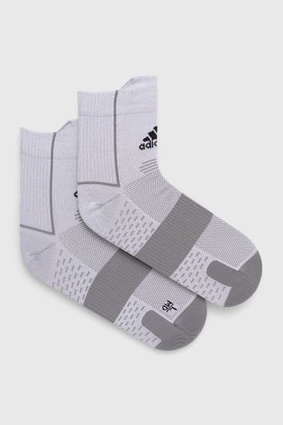 Ponožky adidas Performance šedá barva