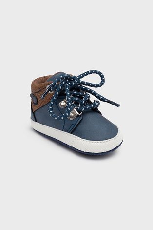 Детские ботинки Mayoral Newborn цвет синий