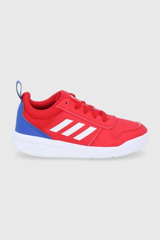 Dětské boty adidas Tensaur červená barva