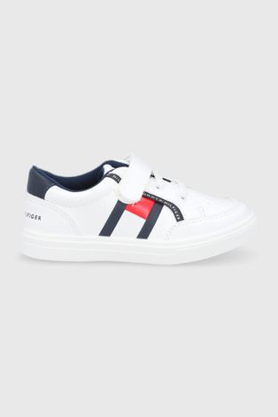 Дитячі черевики Tommy Hilfiger колір білий