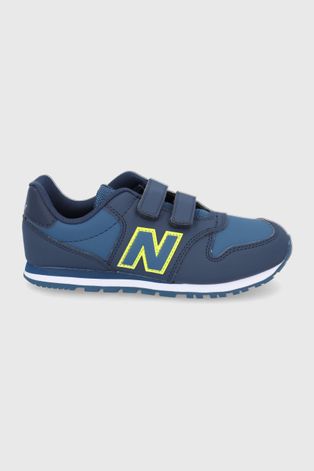 Detské topánky New Balance tmavomodrá farba