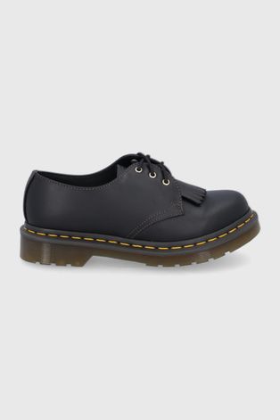 Kožne cipele Dr. Martens za žene, boja: crna