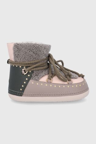 Kožne cipele za snijeg Inuikii boja: smeđa