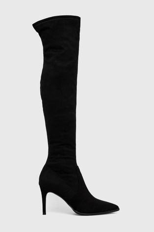 Steve Madden Kozaki Juelz damskie kolor czarny na szpilce