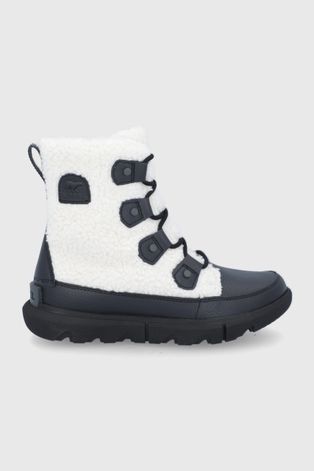 Παιδικές μπότες χιονιού Sorel SOREL EXPLOER II χρώμα: μαύρο
