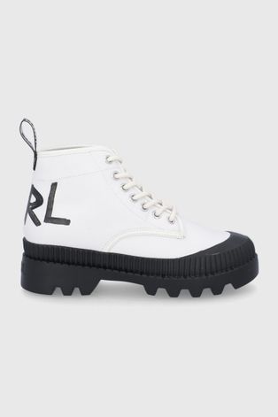 Karl Lagerfeld - Δερμάτινα ελαφριά παπούτσια