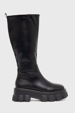 Čizme Truffle Collection za žene, boja: crna