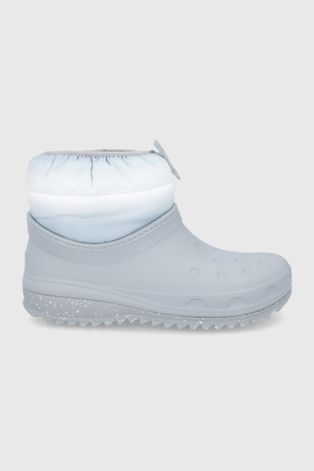 Зимові чоботи Crocs колір сірий