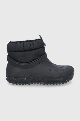 Čizme za snijeg Crocs boja: crna