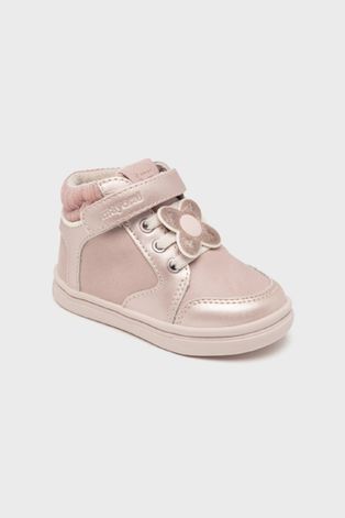 Детски половинки обувки Mayoral в розово