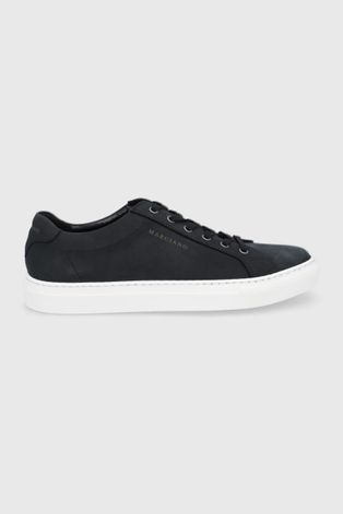 Δερμάτινα παπούτσια Marciano Guess χρώμα: μαύρο