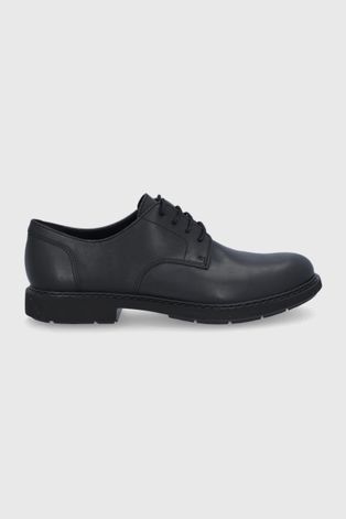 Δερμάτινα κλειστά παπούτσια Camper Neuman ανδρικά, χρώμα: μαύρο