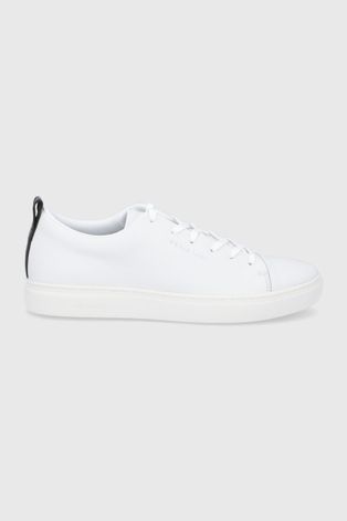 Δερμάτινα παπούτσια PS Paul Smith χρώμα: άσπρο
